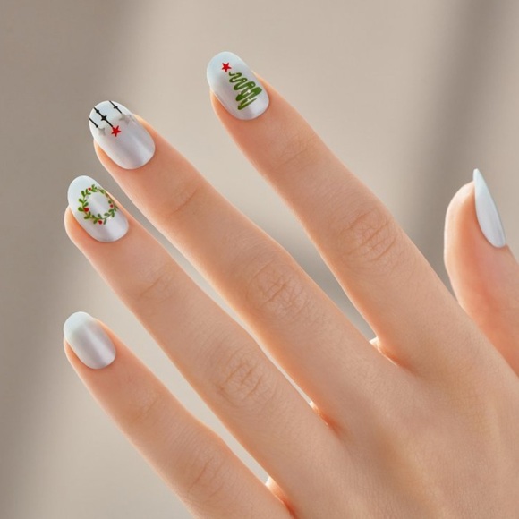 Impress press on manicure nails- frosty tale - Picture 2 of 2